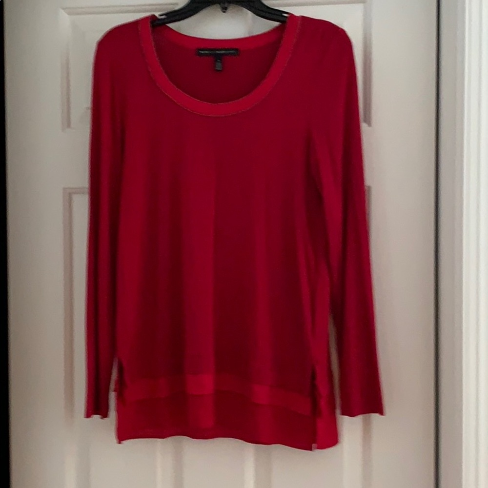 WHBM long sleeve semi dressy shirt